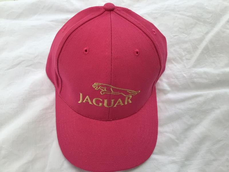 Full size image of Peak Cap - Pink with leaper